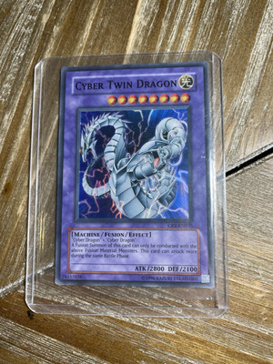 Cyber Twin Dragon CRV-EN035 Yugioh Holographic-image