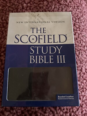 The Scofield Study Bible III, [NIV]: Oxford University Press, Leather, New-image