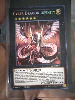 1996 Cyber Dragon Infinity Yu-Gi-Oh BOSH-EN094 Secret Rare 1st Edition NM/MINT -image