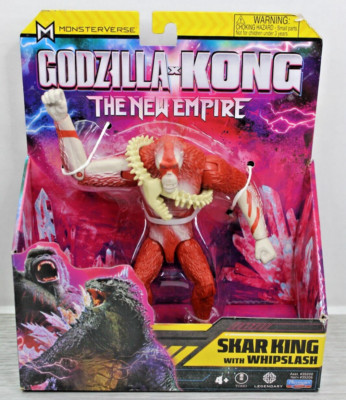 Godzilla x Kong The New Empire SHAR KING WITH WHIPLASH Kenner New on Card-image
