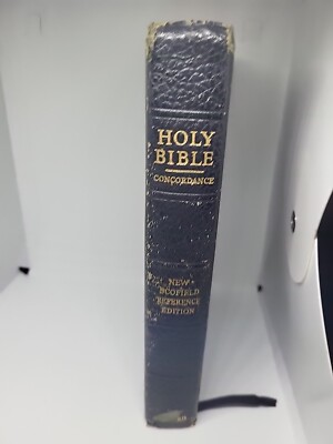 Holy Bible Concordance New Scofield Reference Edition Oxford 1969 India Paper-image