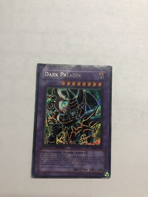 Dark Paladin (DMG-001) -  Secret Rare Yugioh HEAVY PLAY-image