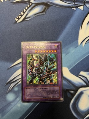 YuGiOh 2003 Dark Paladin DMG-001 Secret Rare Promo Duel Masters Guide Konami-image