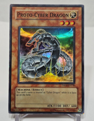 Proto-Cyber Dragon DR04-EN130 Super Rare Yugioh 5312-image