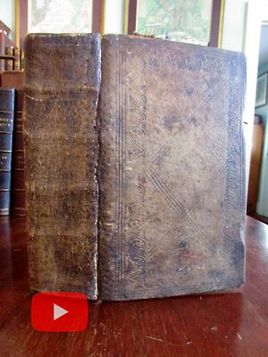 Johann Friedrich Starck Religion 1843 decorative leather book w/ many woodcuts-image