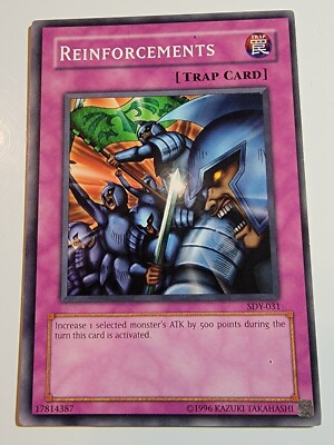 Reinforcements - SDY-031 Common Unlimited Yugioh-image