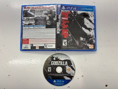 Godzilla (Sony PlayStation 4 PS4, 2015) RARE TESTED VERY GOOD CONDITION WOW!!!!-image
