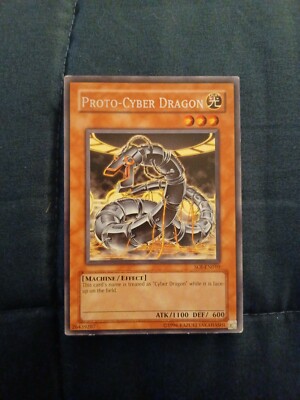 Yu-Gi-Oh! Proto - Cyber Dragon SOI - EN010 Rare, Excellent Condition!-image