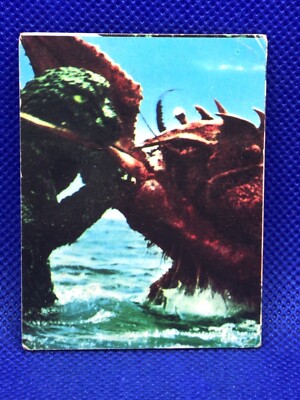 Ebirah Mini menko card 2.5 in No.74 TOHO 1970's Japanese vintage F/S-image