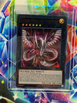 Yu-Gi-Oh Alliance Insight Asian English ALIN-AE105 Cyber Dragon Infinity (UR)-image