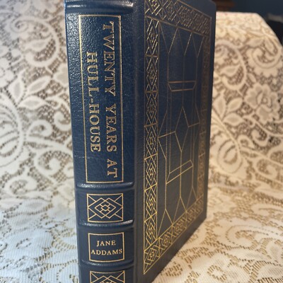 Easton Press TWENTY YEARS AT HULL HOUSE Jane Addams-image