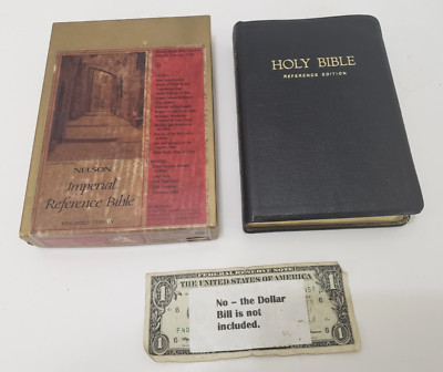 Nelson Imperial Reference Bible KJV King James - Words of Christ in Red - CLEAN-image