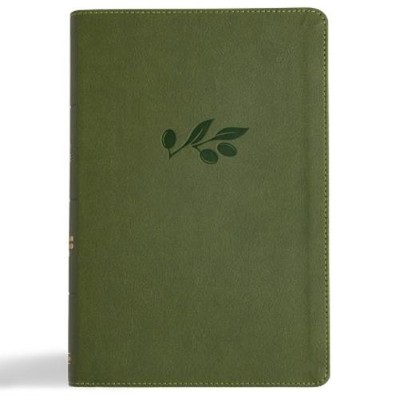 Csb Bibles by H CSB Giant Print Reference Bible, Dig (Leather Bound) (UK IMPORT)-image