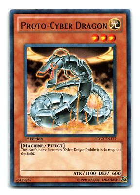 Proto-Cyber Dragon LCGX-EN177 1st Edition Ultra Rare NM-image