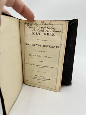 The Holy Bible 1848 London PRINTED BY G. E. BYRE AND W. SPOTTISWOODE-image
