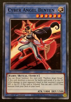 Cyber Angel Benten | DLCS-EN108 | Common | 1st Ed | Dragons of Legend | YuGiOh-image