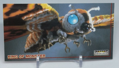 Mothra Adult Insect King of Monster Amada Wide Collection Card No.46 1996-image