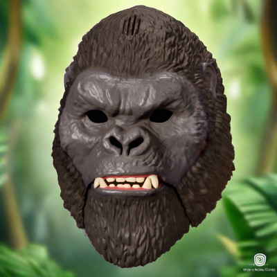 Monsterverse Godzilla x Kong The New Empire Kong Titan Roar Mask-image