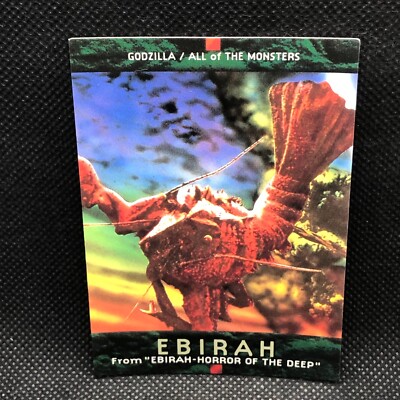 Ebirah Godzilla Card TCG No.21 Toho Movie BANDAI 1996 1ST Japanese Japan-image