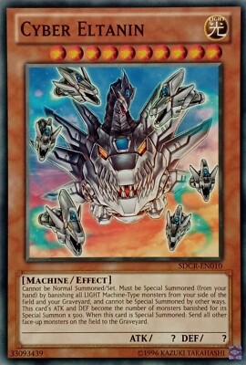 SDCR-EN010 CYBER ELTANIN COMMON MIXED ED YuGiOh CARD-image