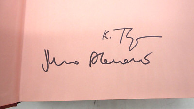 SIGNED BY BOTH Marina Abramovic: A Visual Biography Edited By Katya Tylevich VG-image