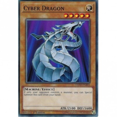 LEDD-ENB01 Cyber Dragon Near mint Yu-Gi-Oh Card-image