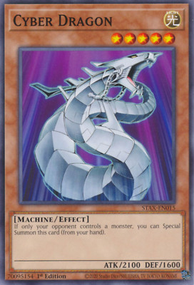 Yugioh! - STAX-EN015 - Cyber Dragon - common -  1st Edition - NM/M-image