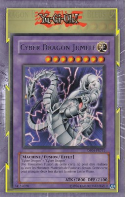 Cyber Dragon Twin DP04-FR011 Light Machine Fusion Effect Level 8-image