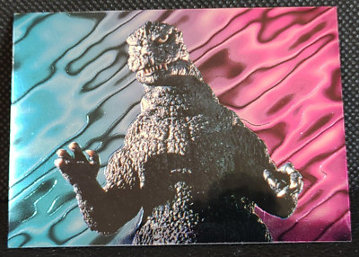 Godzilla Holo Card Amada Vintage TOHO Tokusatsu Japanese-image