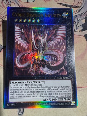Yugioh Asian English ALIN-AE105 Cyber Dragon Infinity Ultimate rare NM-image