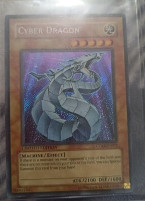 YuGiOh! Cyber Dragon CT03-EN002 Secret Rare Limited Edition - LP/NM-image