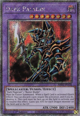 Yugioh Dark Paladin RA03-EN126 - Platinum Secret Rare-image