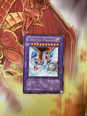 DP04-EN012 1x Rare Cyber End Dragon NM Yugioh Card-image