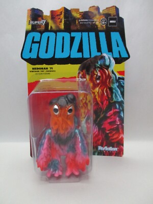 SUPER7 REACTION GODZILLA HEDORAH '71 HAWAII TOY COLOR ACTION FIGURE NEW MOC-image