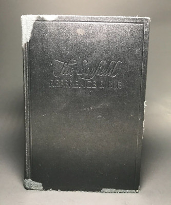 Bible The Scofield Reference KJV Red Letter HC Oxford University Press (1945)-image