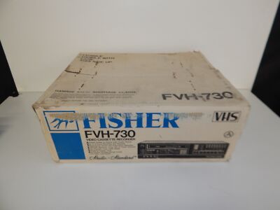 Fisher Fvh-730 Stereo Video Cassette Recorder  (TEY35)-image