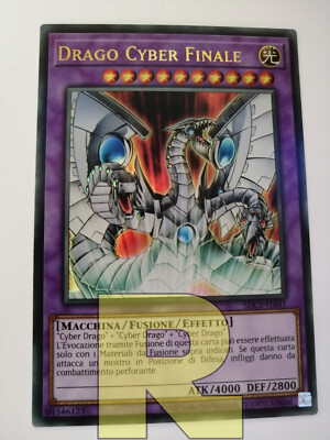 Dragon Cyber Final / Cyber End Dragon® Ultra Rare® SDCS-IT041® Italian-image