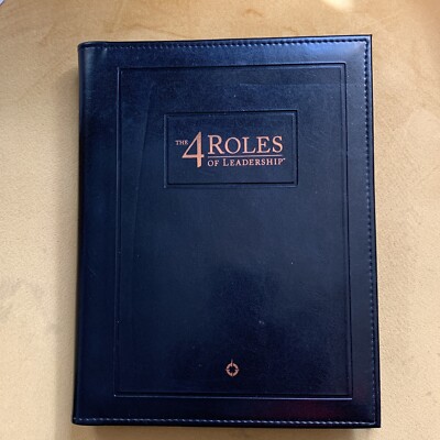 The 4 ROLES OF LEADERSHIP (LEATHER Bound)-image