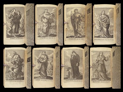 1663 Famous WOMEN Moyne Gallery Joan of Arc Marie Stuart Salome Artemis RARE-image