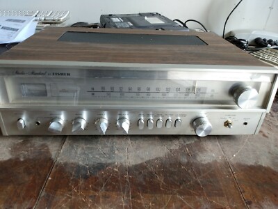 VINTAGE FISHER RS-1015 STEREO RECEIVER FOR PART OR REPAIR -POWER CORD OFF -image