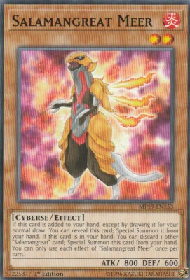 YUGIOH CARD  1 X CYBER DRAGON VIER MP19-EN085 1ST EDITION-image