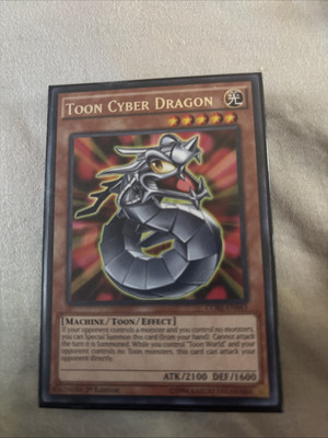 Yugioh Toon Cyber Dragon CORE-EN043 Rare 1st Ed NM-image