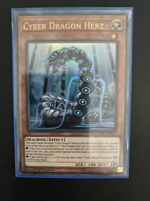Yugioh Cyber Dragon Herz CHYO-EN015-Ultra Rare-1st Ed NM/M-image