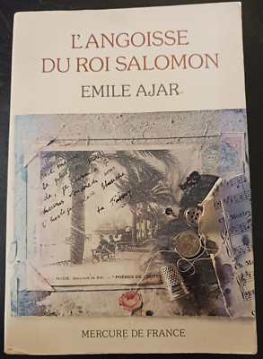 L’angoisse Du Roi Salomon Emile Ajar Mercure de France 1979-image