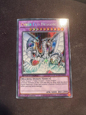 Cyber End Dragon - SGX1-ENG21 - Secret Rare - 1st Edition - Speed Duel N/M-image