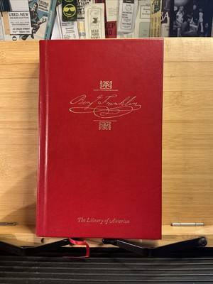 Benjamin Franklin - Autobiography, Poor Richard, & Later Writings 1987 1st Print-image