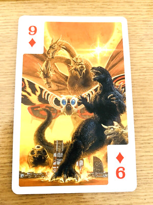 Godzilla Mothra King Ghidorah  Playing Cards Poker Card  TOHO  From Japan  C-79-image