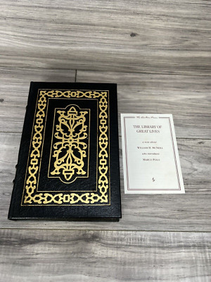 MARCO POLO VENETIAN ADVENTURER by Henry Hart - Easton Press GREAT LIVES Leather-image