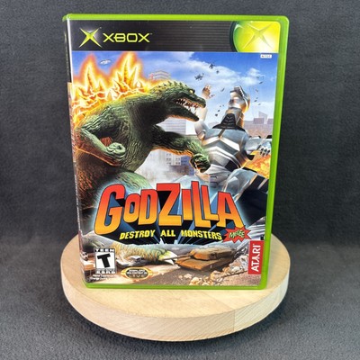 Xbox - Godzilla: Destroy All Monsters Melee - Complete/CIB - Refurbished, VG-image