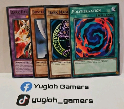 YUGIOH DARK PALADIN SET COMMON LIGHT PLAYED DIFFERENT SETS -image